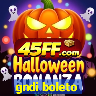gndi boleto